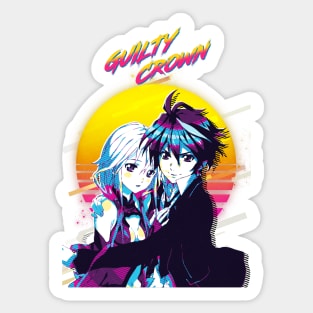 Guilty Crown - Inori Yuzuriha and Shu Ouma Sticker